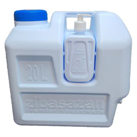 دبه کاراکال ۲۰ لیتری زیباسازان همراه با جامایع