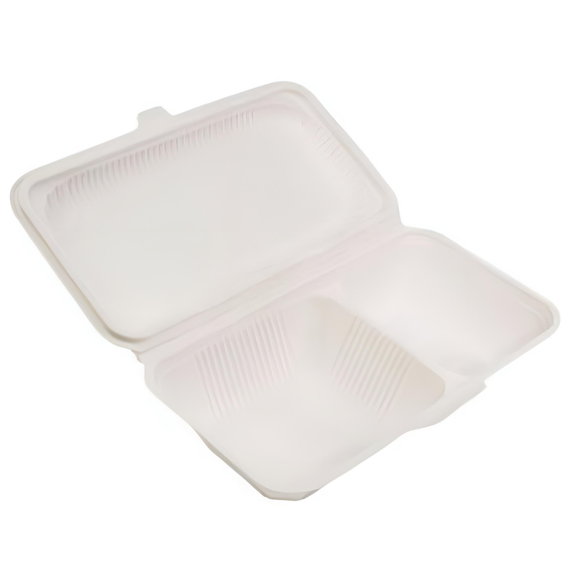 ظرف غذای دو خانه گیاهی بسته ۲۵۰ عددی