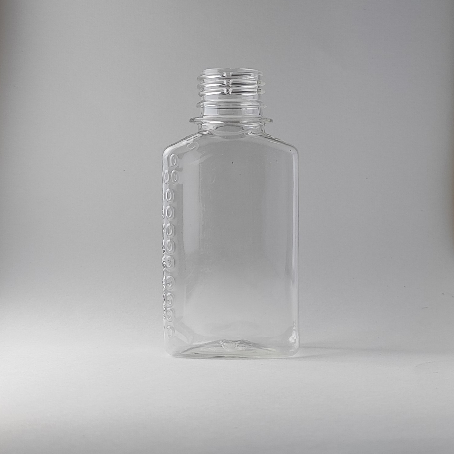 بطری پلاستیکی پت 120 سی سی کتابی دهانه 28 - قهوه ای / تک فروشی