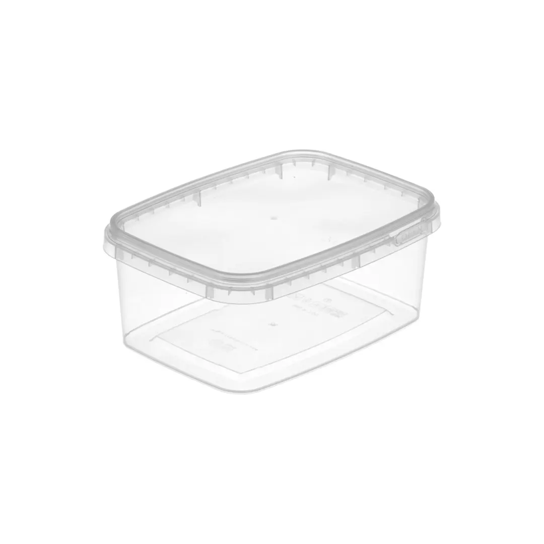 ظرف یکبار مصرف مایکروویوی 760 شفاف طب پلاستیک